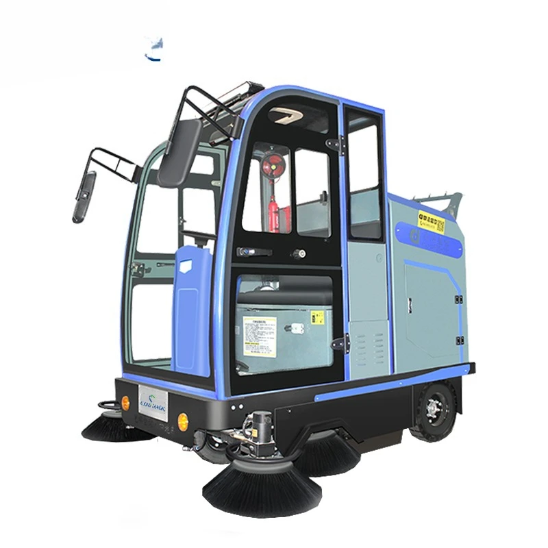 

48V electric riding type high-efficiency multi-function sweeper is used in spacious shopping malls around the world. Brand new