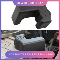 ABS Car Batteries Anode Battery Negative Cover Cap for Toyota RAV4 RAV 4 2014 - 2015 Battery Protection Covers Accessories