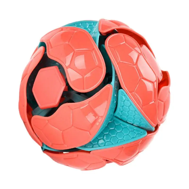 Bola mágica retrátil multifuncional para crianças, Creative Flipping Pitch Balls, Novel Smooth Sphere Hand Toy