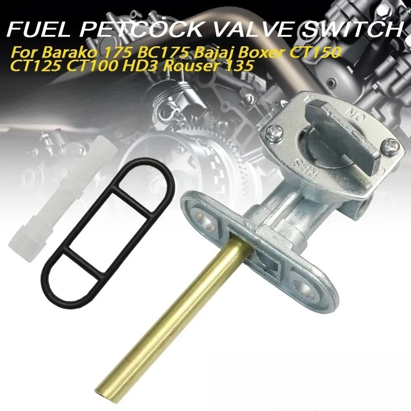 Conjunto de válvula de grifo de combustible para Barako BC175 Boxer CT150 CT125 CT100 HD3 Rouser 135