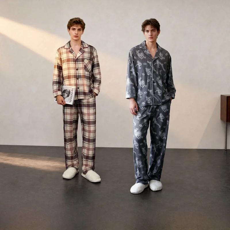 pjsawage-abbigliamento-da-casa-da-uomo-caldo-e-spesso-pantaloni-da-notte-in-pile-a-doppia-faccia-nuovo-stile-autunnale-vestibilita-comoda-e-casual-maniche-lunghe