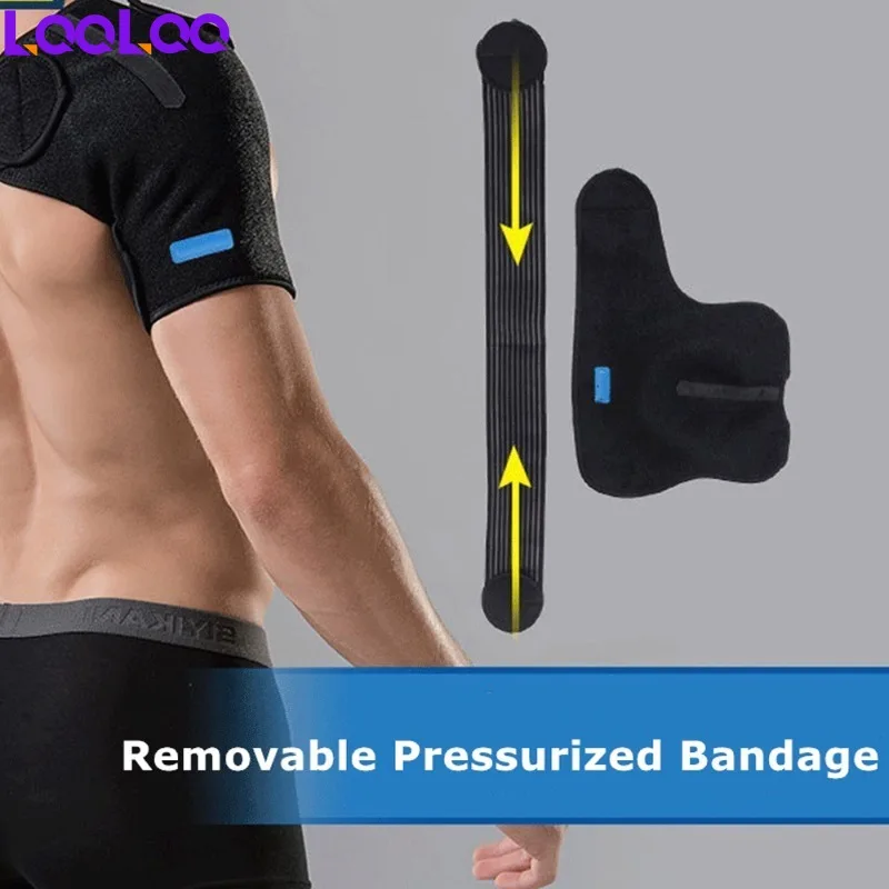 1Pcs Shoulder Brace for Men Women, Torn Rotator Cuff Support,Tendonitis, Dislocation, Bursitis, Neoprene Oversize ,Shoulder Wrap