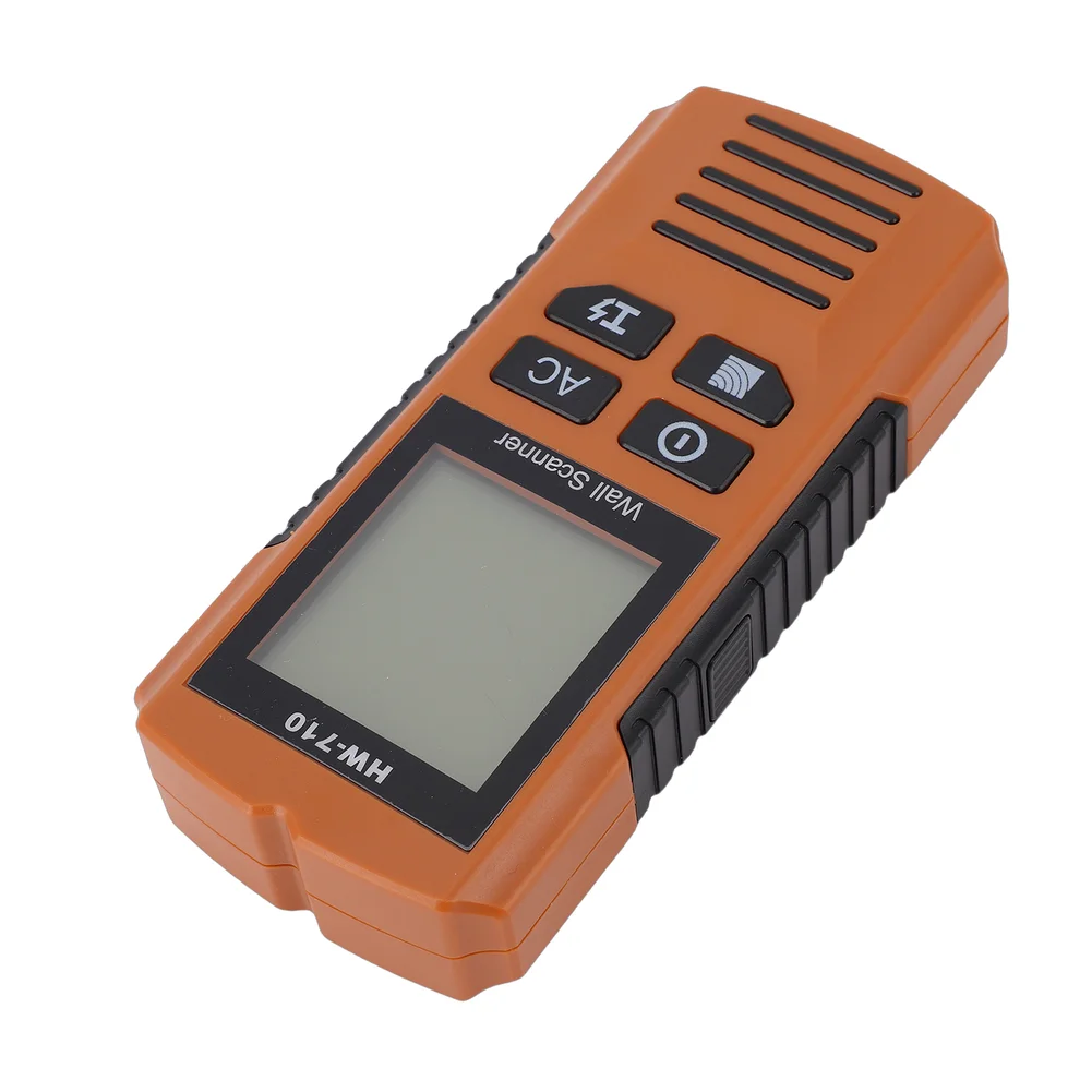 

Детектор стеновых конструкций HW-710 с интеллектуальным сенсорным чипом для точного обнаружения металлических балок, проводки под напряжением и деревянных конструкций за стенами