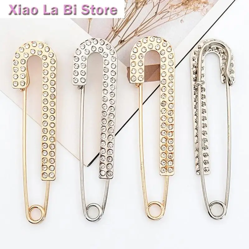 XXFD eo áo len cinching pin trang trí trang trí lấp lánh cho phụ kiện quần áo