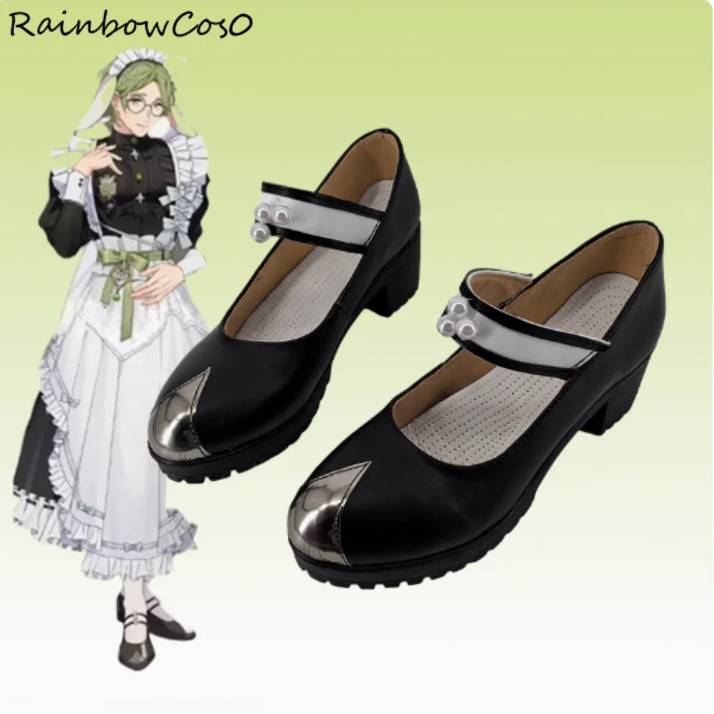 Olivine Nu: Carnevale Cosplay Scarpe Stivali Gioco Anime Party Halloween RainbowCos0 W4767