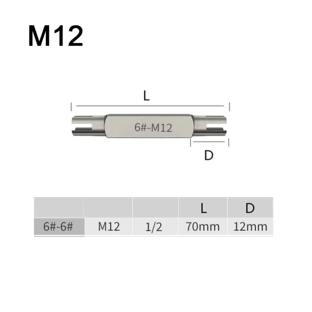 M4/5/6/8/10/12 Double Head Screw Remove Tools Hex Easy Removal Damaged Screw Tap Extractor Powerful Claw Multifunctional