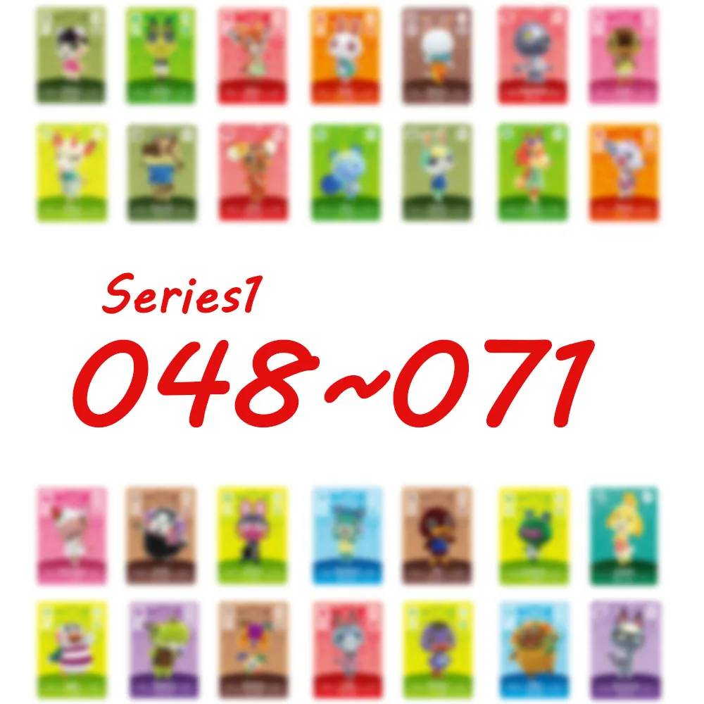 بطاقة القروي 048-071 بطاقات الألعاب Tag NFC Set Raymond Sasha Shino