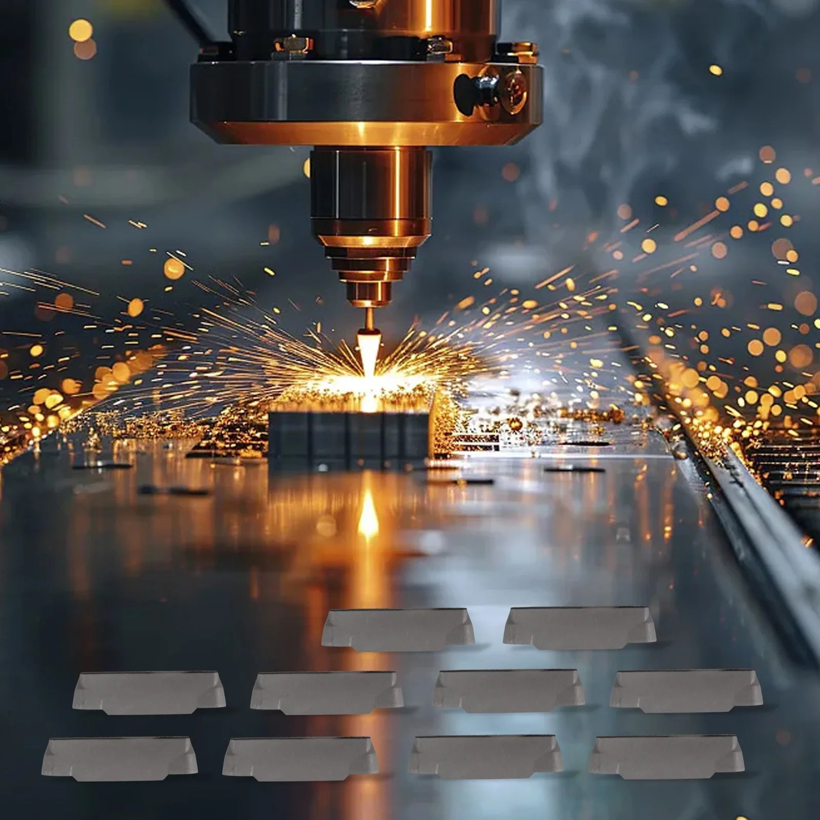 

Набор токарных пластин CNC MRMN300M (10 шт.) для полуфинальной обработки с превосходной производительностью для различных материалов