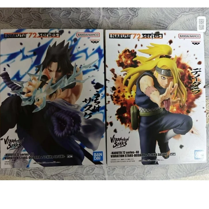 

[In Stock] Original Genuine Banpresto Vibration Stars Naruto 72 Series Deidara Uchiha Sasuke Figure Anime Model Toy