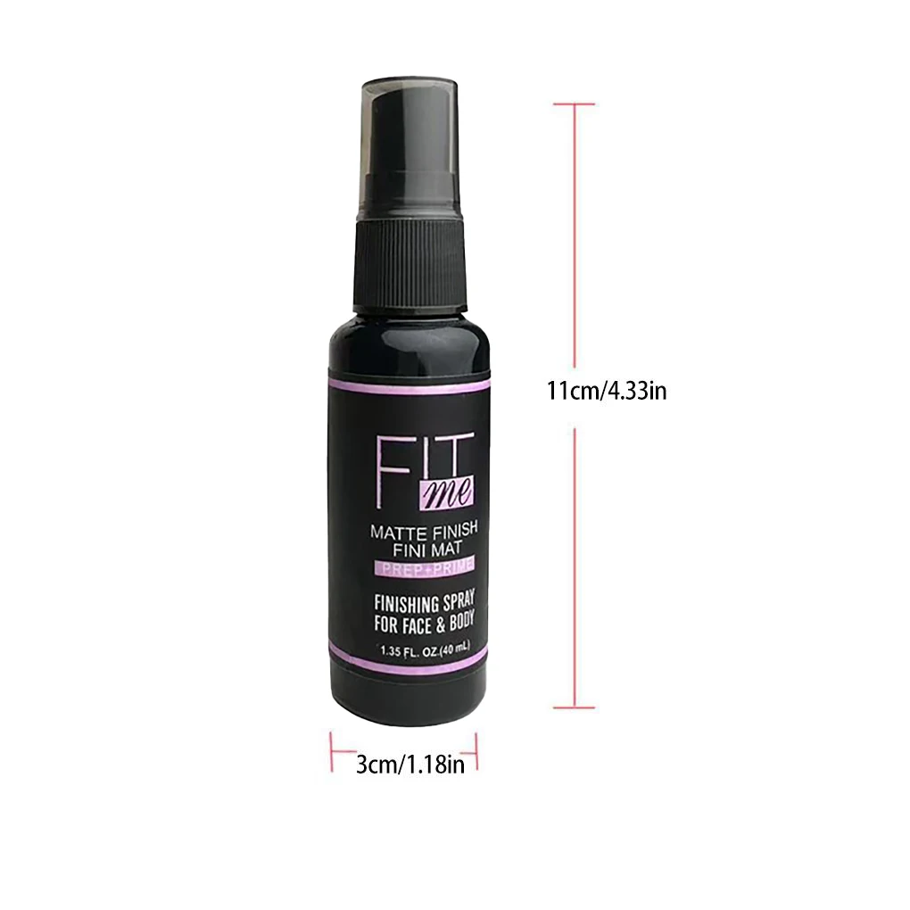 Finishing Spray Long Lasting Makeup Setting Spray Waterproof Easy to Clean Fast Drying Portable Oil Control Cosmetics