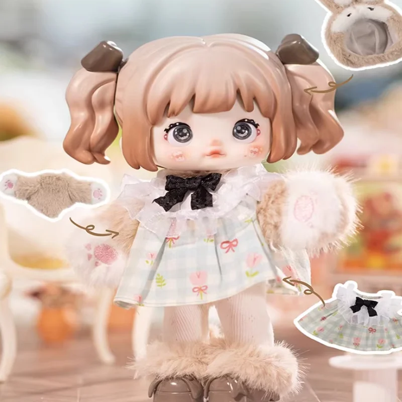 

TOPTOY Nommi Nuomi Forest Country Series Five Joint Mobile Doll Blind Box Big Doll Ornament Gift