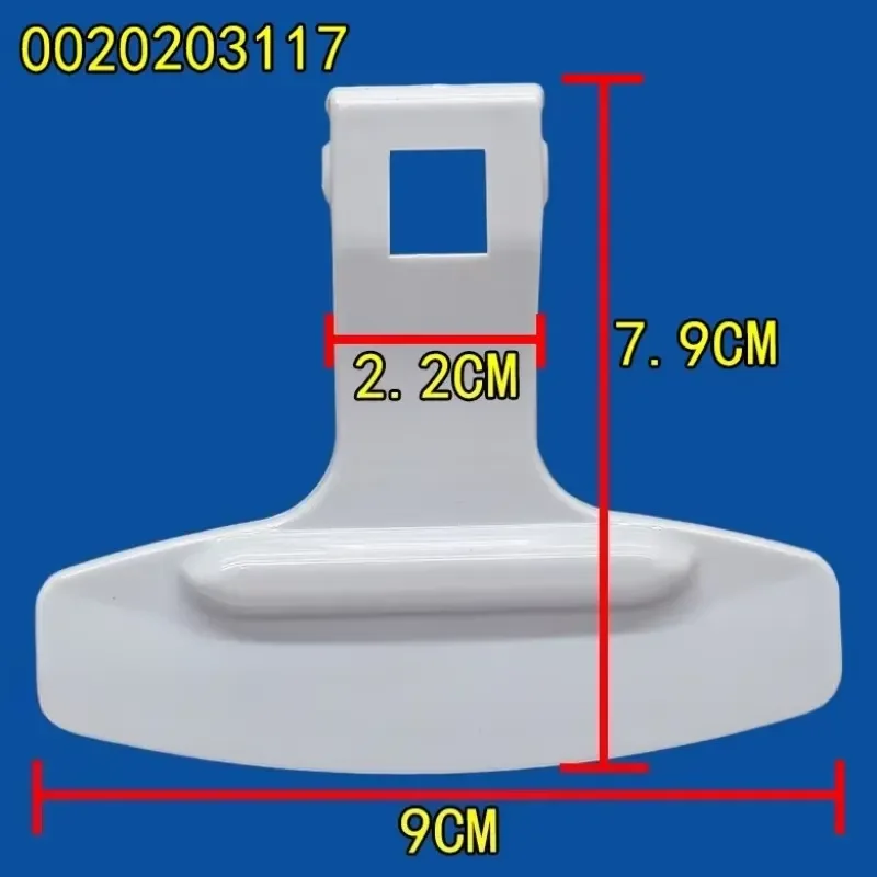 for Haier 0020203117A D C Front Load Washer Door Handle Latch Switch Replacement Plastic Buckle Lock Mechanism Repair Part