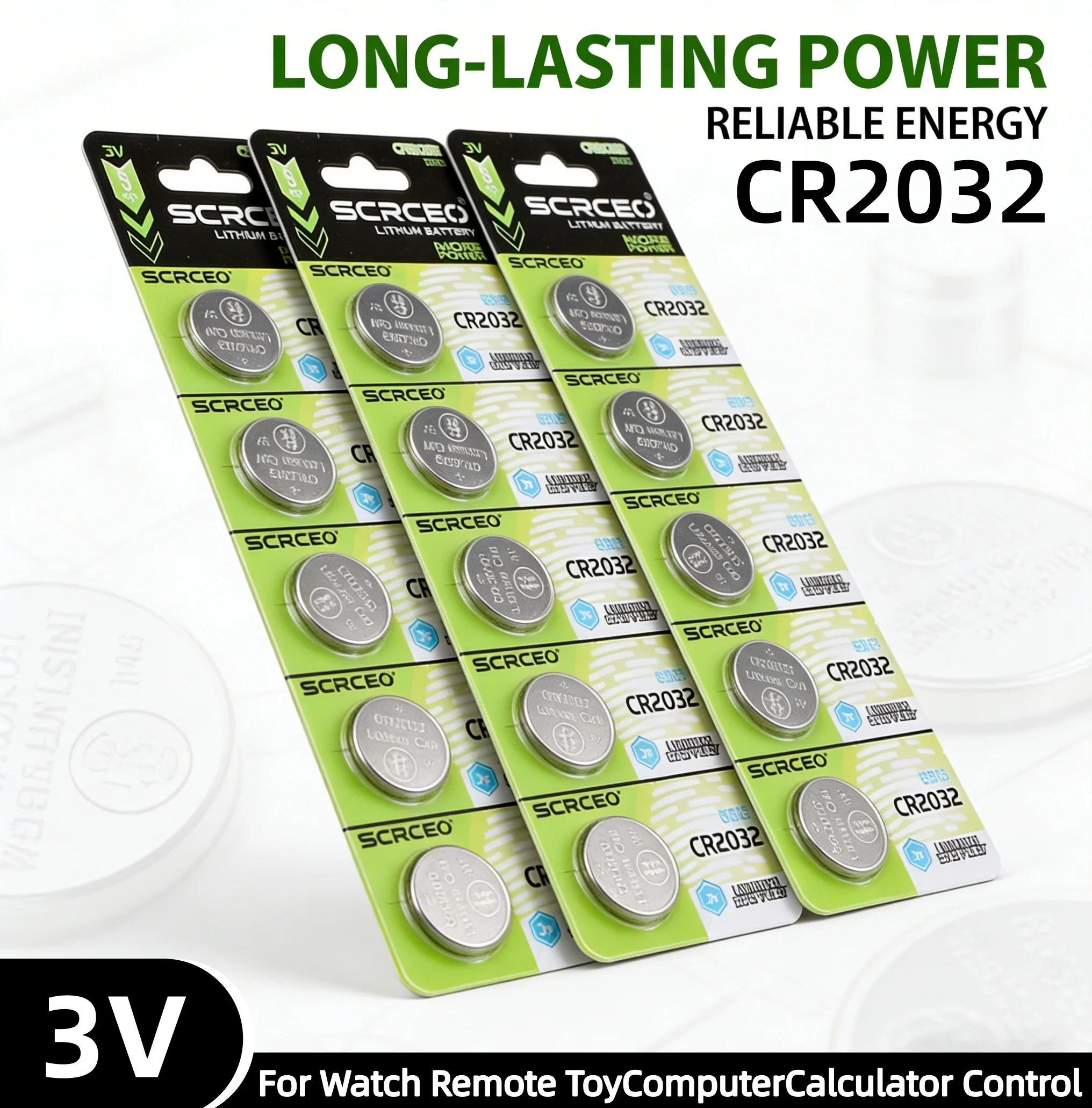 

Литиевая батарея 3V CR2032 210 мАч, 2-100 шт., замена DL2032/BR2032, для автомобильных ключей, пультов, часов, игрушек