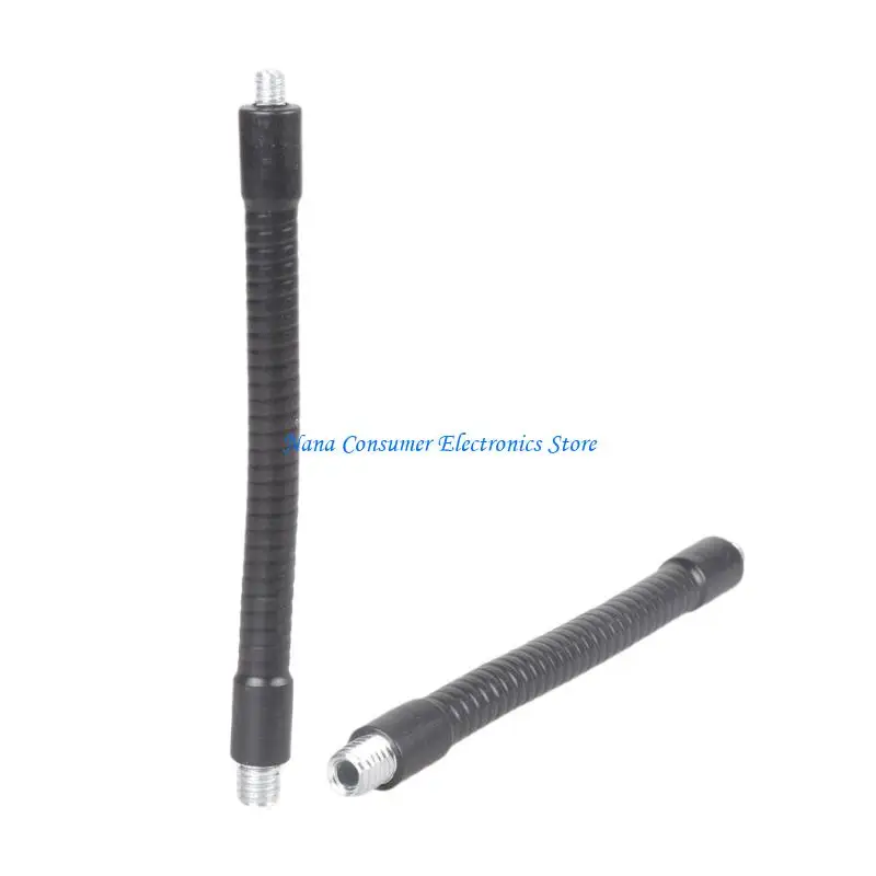 

G7NE 2Pieces Adjustable 1/4 to 3/8 External Thread Adapter Rod For LED Panel Mounts Smartphone Holder Photography Devices