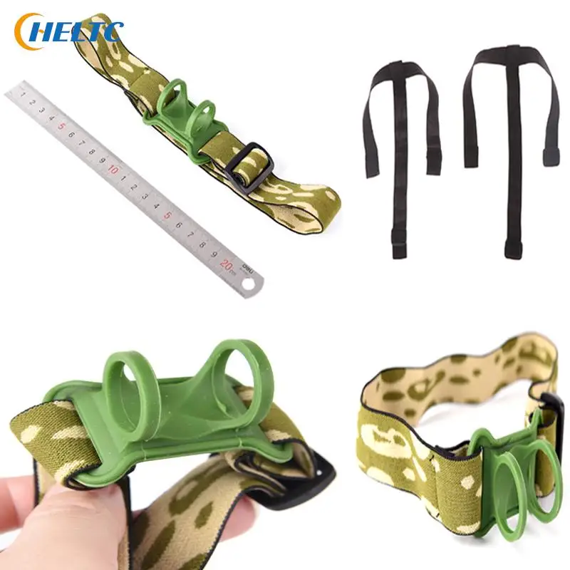 1PCS Head Straps Headband Head Belt Head Strap Mount Holder For 18650 Headlight Flashlight Lamp Torch Headlamp