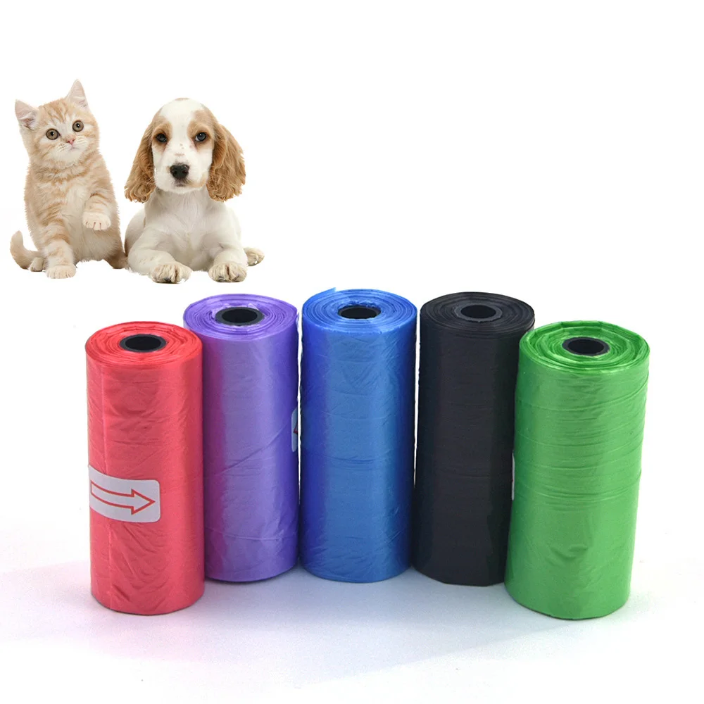 

20 Rolls Pet Waste Bags Dog Garbage Bag Puppy Fecal Bag Pet Hygiene Cleaning Supplies