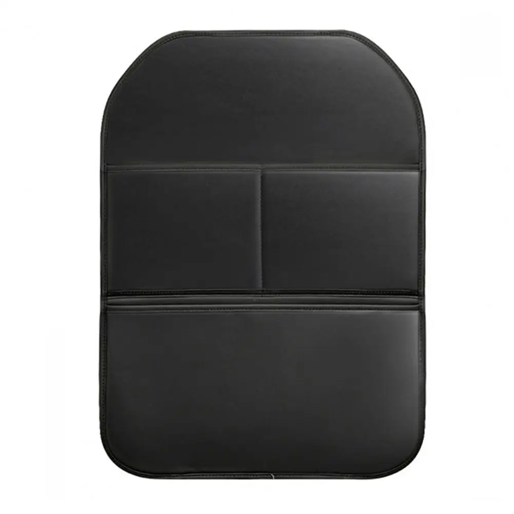 

1/2Pcs Car Back Seat Protector Oil-proof Waterproof Automotive Kick Mat Seat Back Storage Organizer with Large Pockets