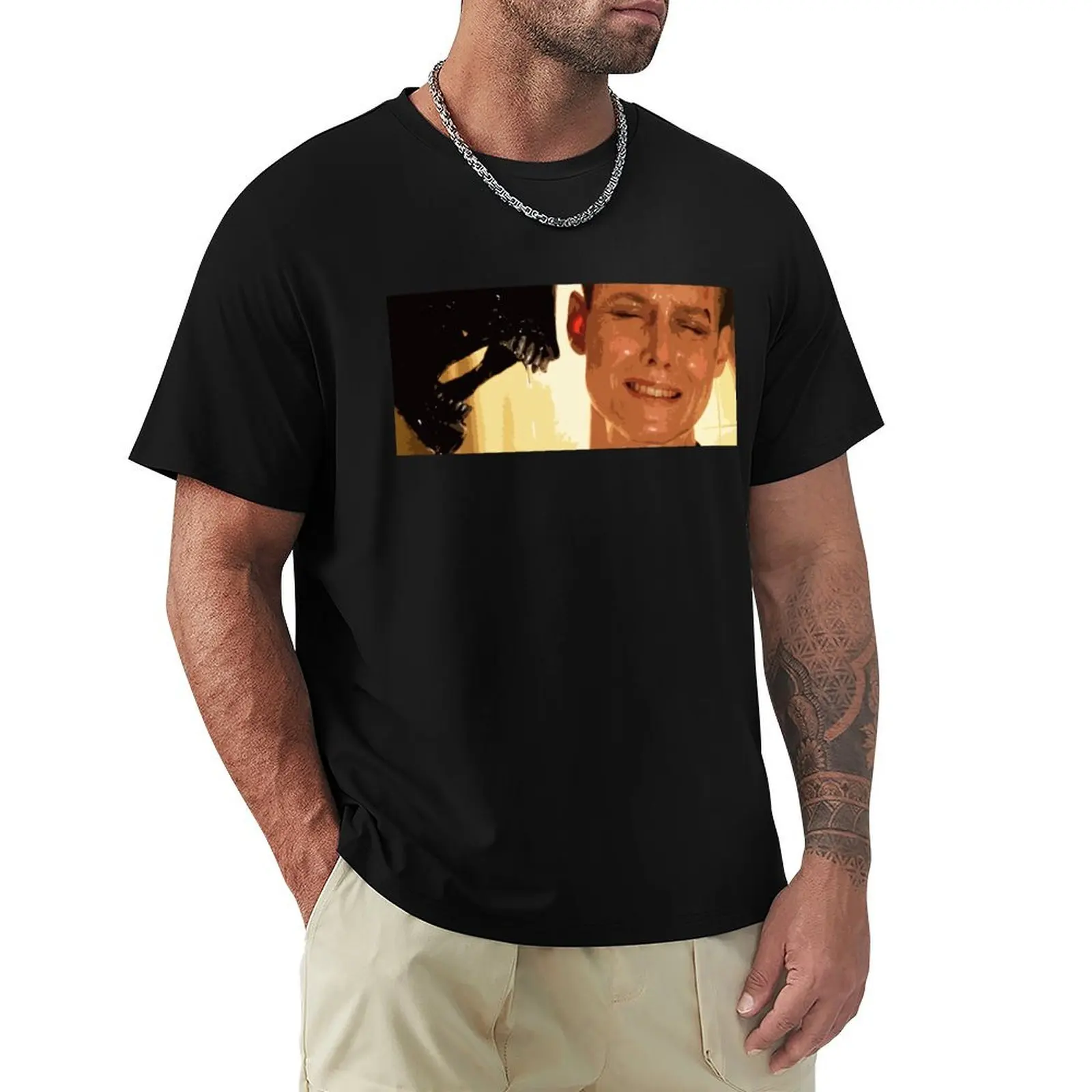 

Alien T-Shirt oversized cheap stuff men t shirt