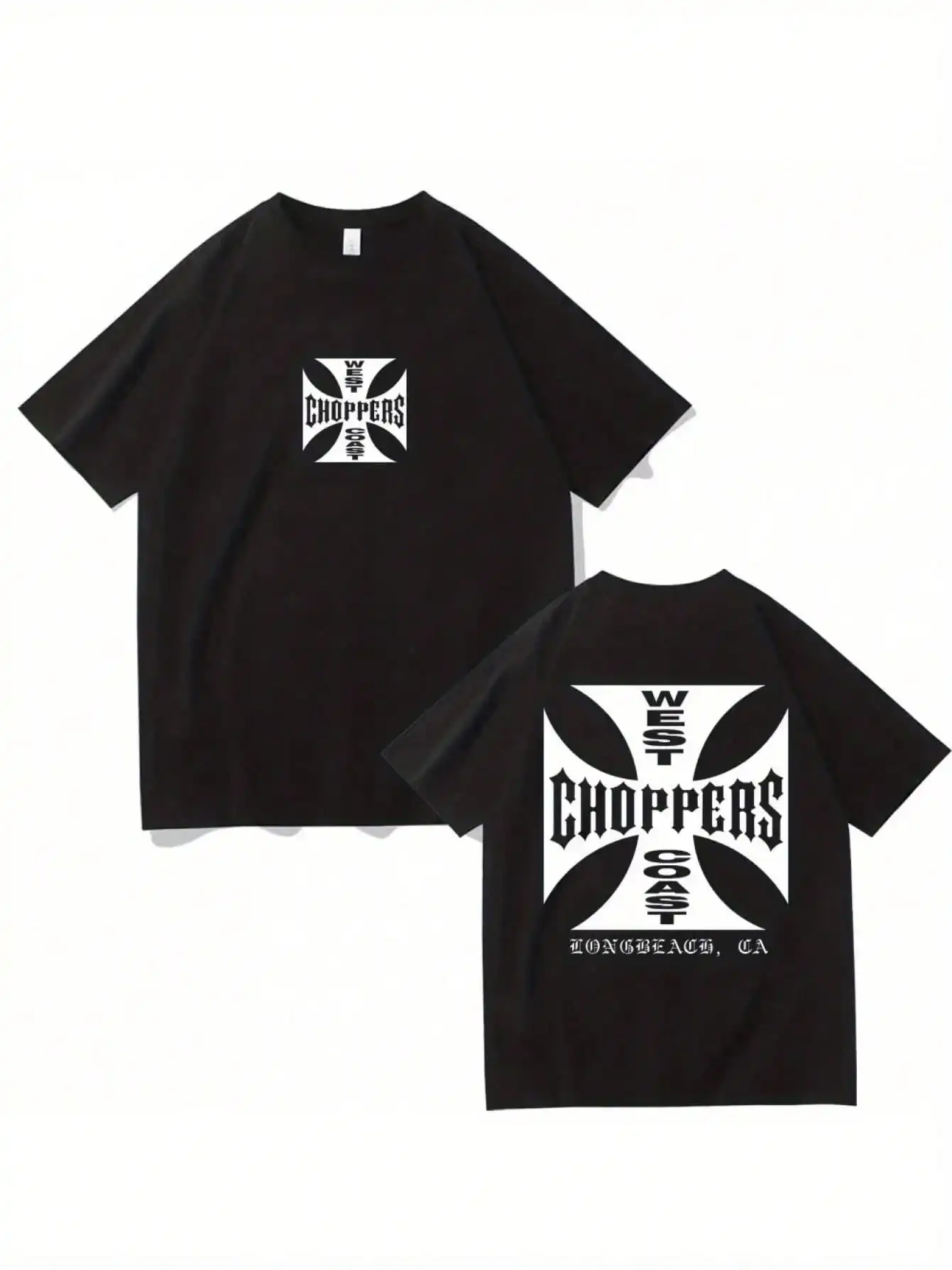 

Summer Fashion T Shirt Women Men West Coast Choppers Print T-Shirt Casual Short Sleeve O-Neck Tshirt Vintage Clothing Tee