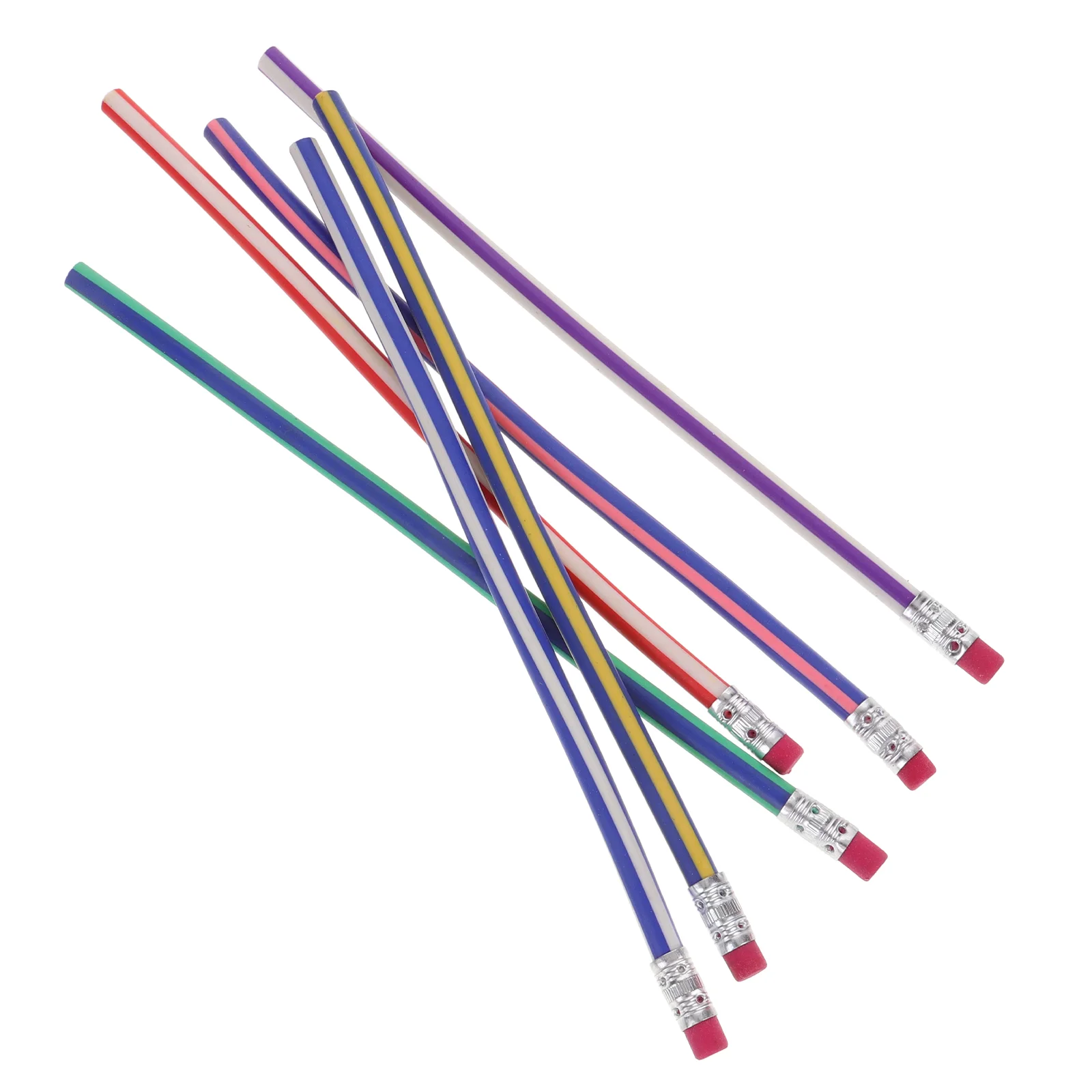 

20 Pcs Constantly Folding Pencil School Prizes Creative Flexible Student Supplies Bendable Pencils