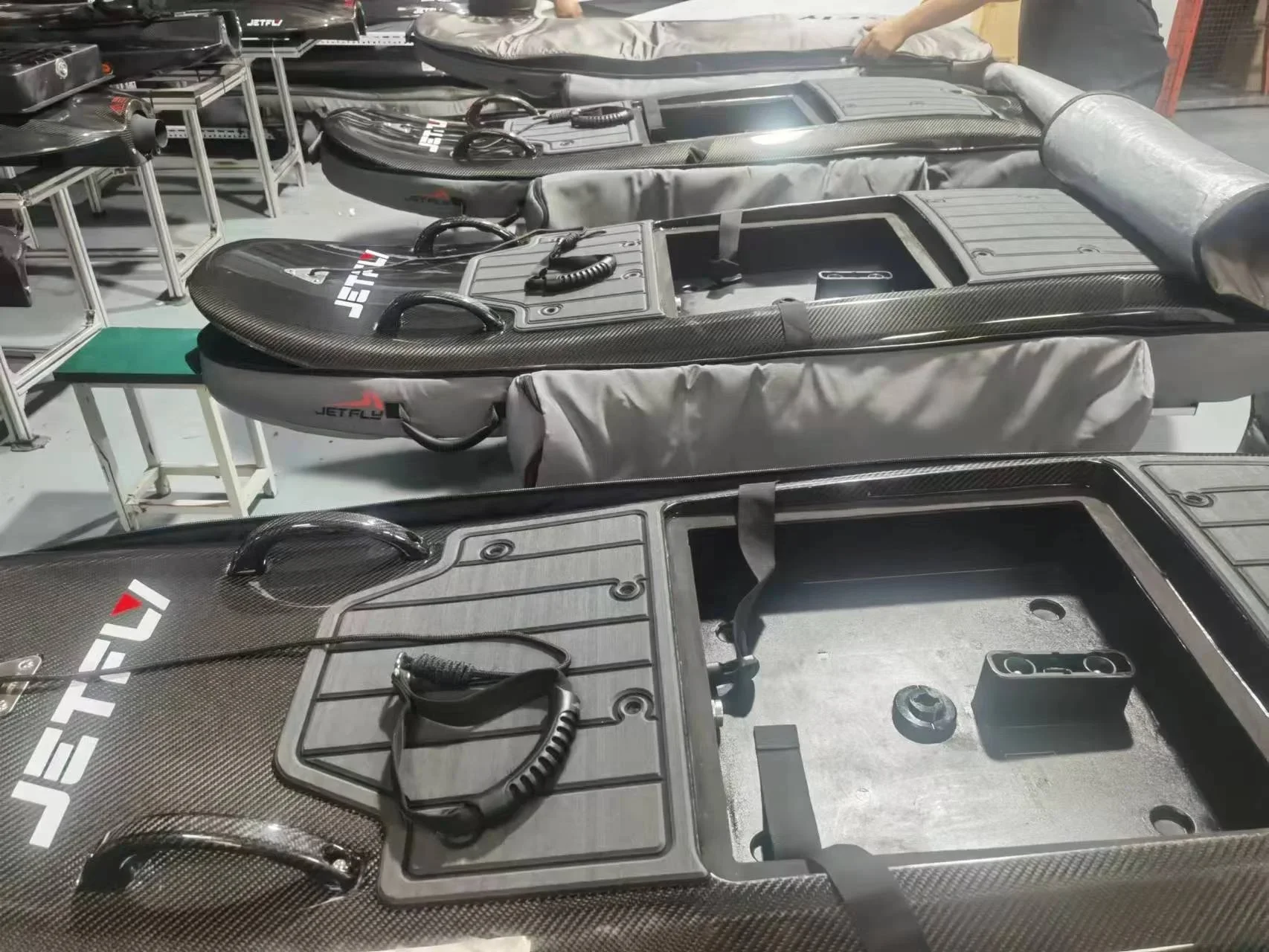 JetFly 02 Professional Grade Carbon Fiber Power Jet Body Board 72v Battery Motorized Water Surfboard Electric