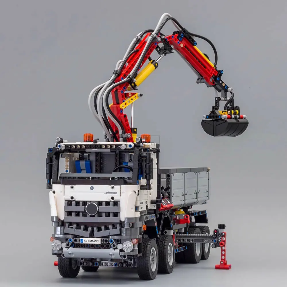 

New product motorized heavy truck model building block brick assembly DIY42043 toy boy adult birthday gift