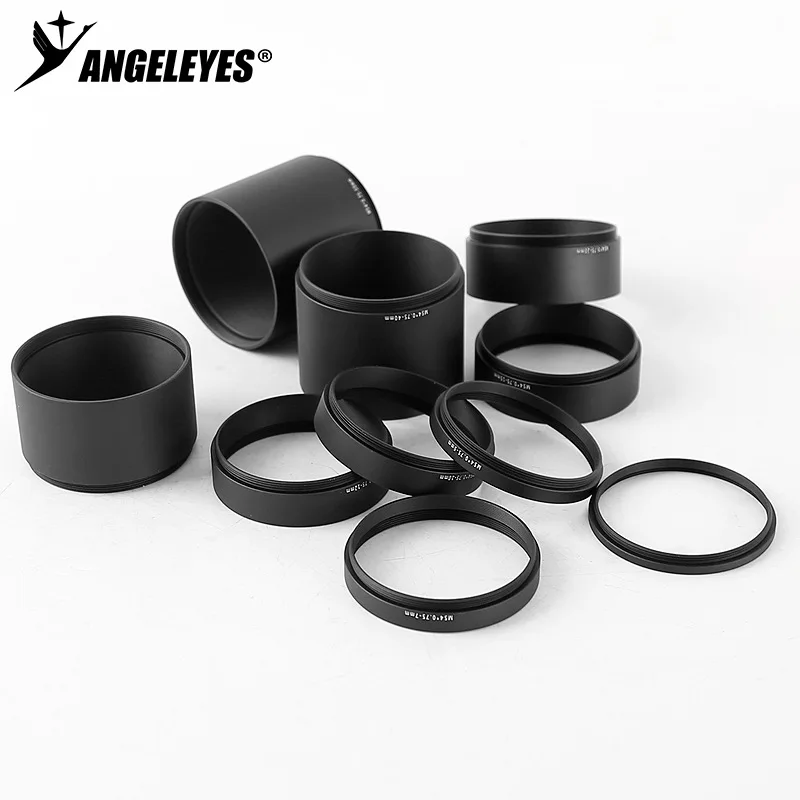 Angeleye Telescopio Fotografia M54X0.75 Tubo di messa a fuoco estesa 3/5/7/10/12/15/30/40mm Intercettatura posteriore