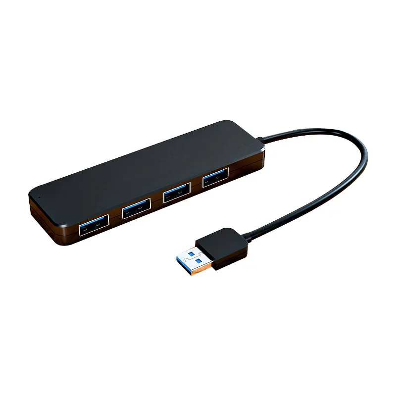 Usb Hub 2.0/3.0 4 Ports Hub Ultra Slim Portable Usb Splitter for 10/8/8.1/7 / Vista / Xp and Os X, Linux E1a1