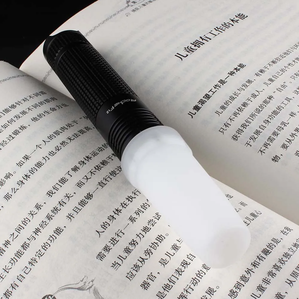 Convoy Latarka Czerwony Dyfuzor Średnica Wewnętrzna 24.5mm dla S2 S2+ S3 S5 S6 S15 S8 Linterna Latarka LED do oświetlenia kempingowego