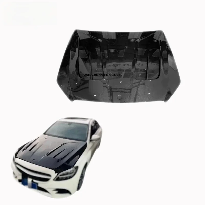 

Suitable for 2015+ C-Class W205 Modified Original MBJ Engine Cover Carbon Fiber Engine Hood