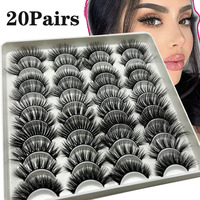 20Pairs fake eyelashes Lashes nagaraku mink lashes False bright lashes  fadvan y Eyelashes extensions of cils eyelashes nagaraku