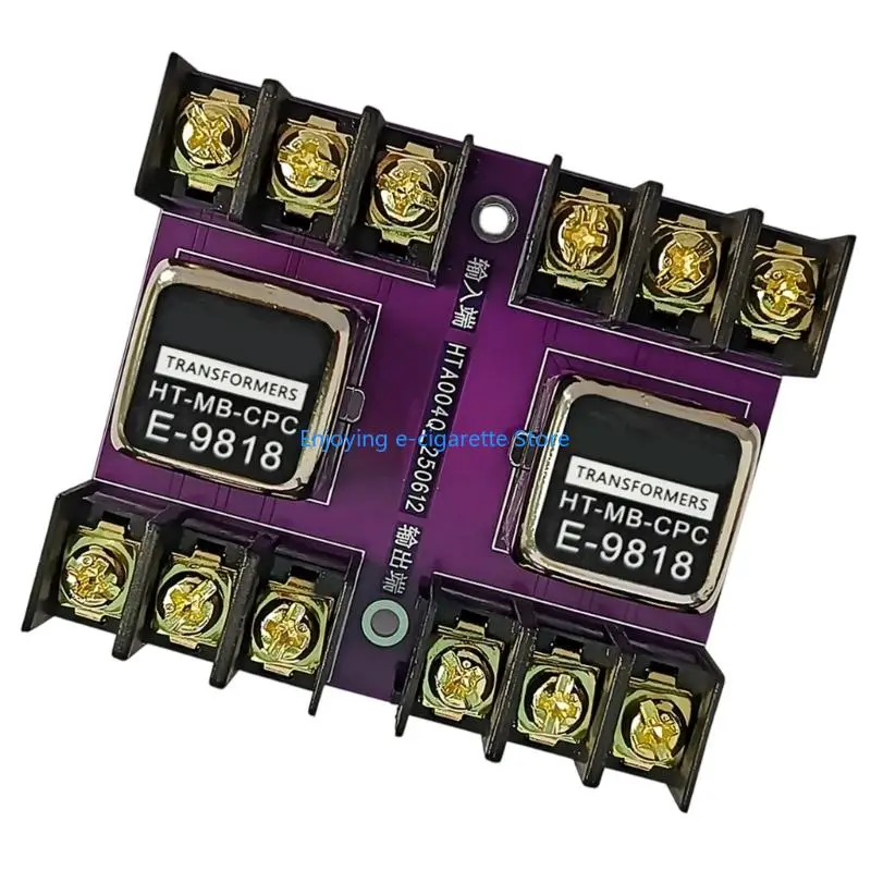 600:600Ohm Permalloy Sound Transform with 20 Hz to 20 kHz Response for Signal Isolation and Interferences Reduction Y4QF