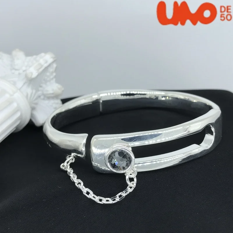 

2025 Best Selling Exquisite High Quality UNO DE 50 Fashion Classic 925 Bracelet Jewelry Daily Collocation Holiday Romantic Gifts