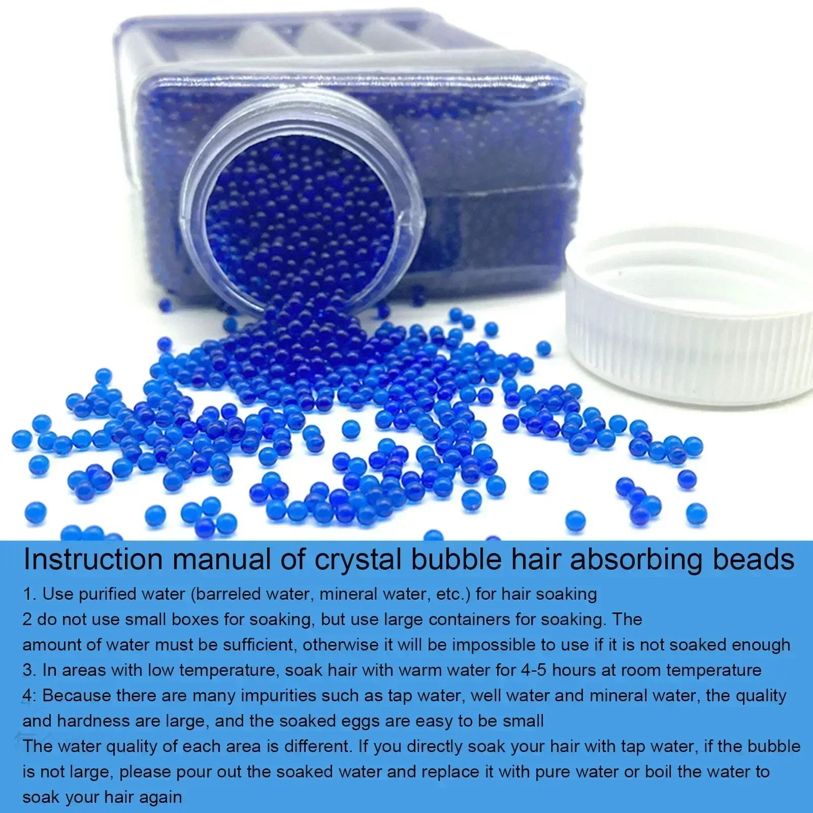 1 صندوق أنواع من اللون كريستال الطين كريستال الأرض الإسفنج خرز كريستالي فخار ملون فقاعة الخرز زراعة بدون تربة