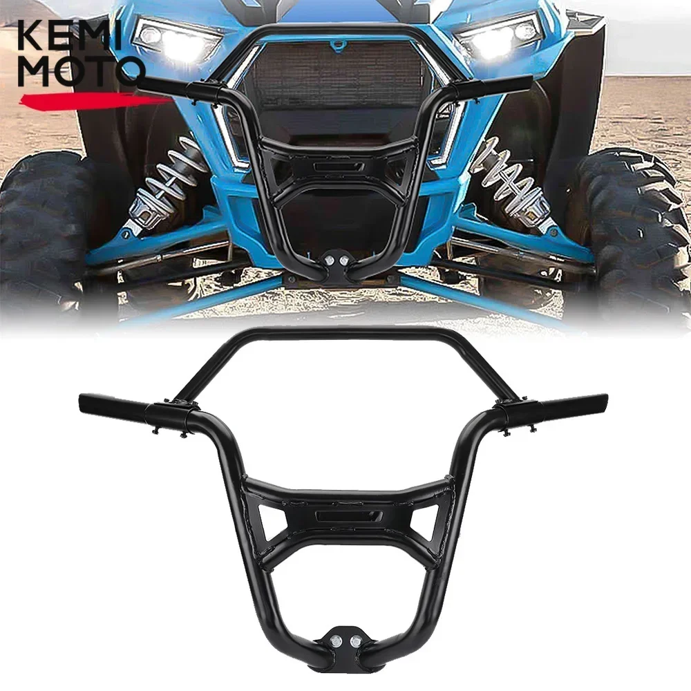 

KEMIMOTO #2884019-45 UTV Front Brush Bumper Compatible with Polaris RZR XP 1000/ XP 4 1000/ Trail S 900/ Sport /S 1000 2019-2025