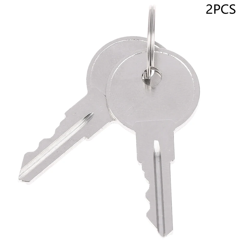 2PCS Keychannel CH751 Copper Key Universal Keys For Elevator Lock Control Cabinet Room Car T-Handles RV Storage Doors