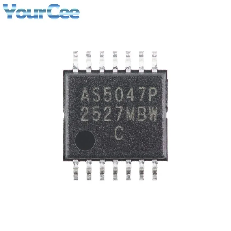 5pcs/1pc AS5600 AS5047P AS5048A AS5040 AS5045 AS5045B AS5145B AS5047D  Magnetic Rotary Position Sensor Magnetic Encoder IC Chip