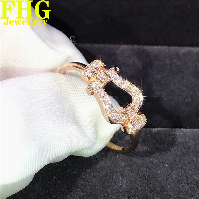 

Au750 18K Rose Gold Ring 0.13Carat Natural Diamond ring Wedding Party Engagement Anniversary Ring