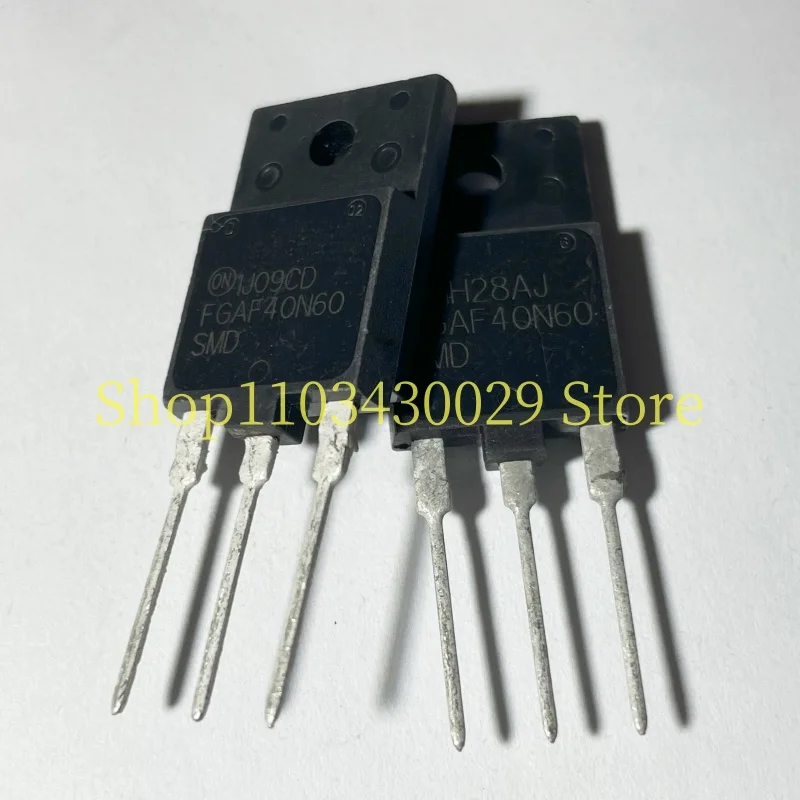 10Pcs New Original FGAF40N60SMD FGAF40N60 TO-3PF 40A 600V IGBT Power Transistor