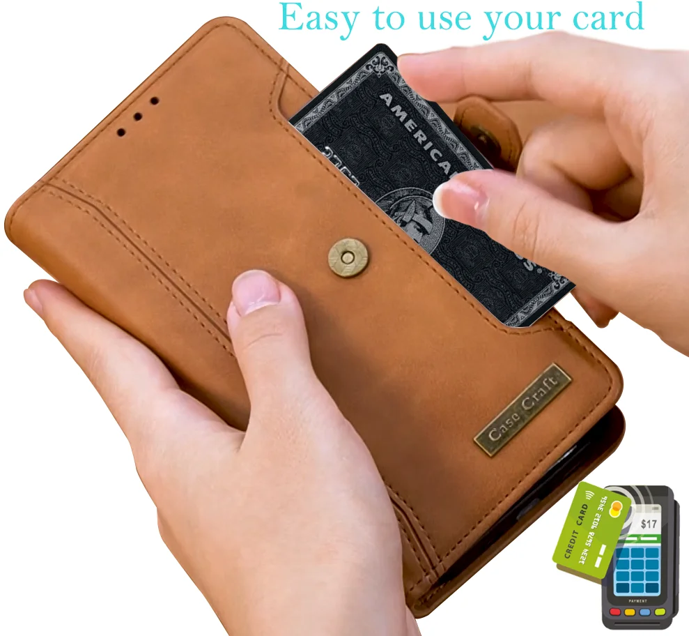 For Samsung Galaxy A40 Case Notebook Style Card Case Leather