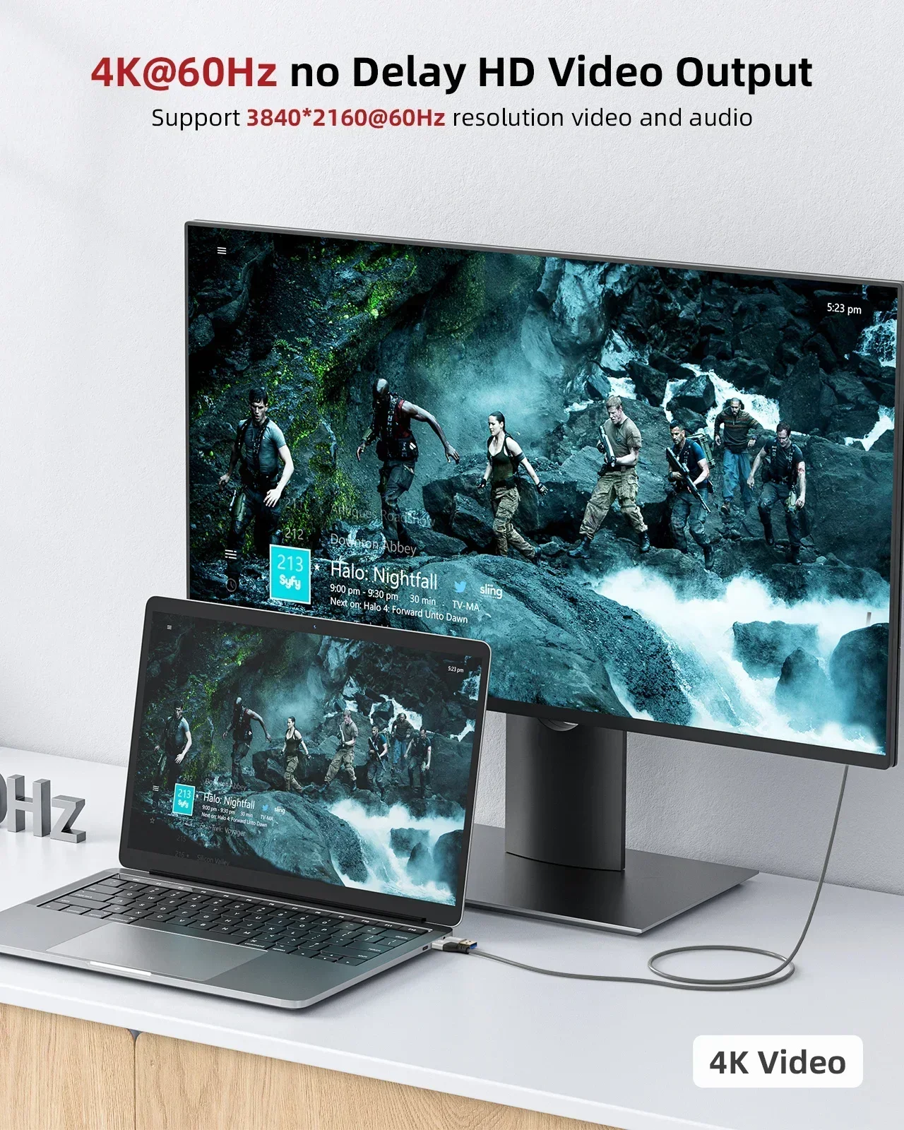 سانزانغ-سي إلى كابل ، نقل بيانات ، متوافق مع USB Gen 1 ، 4K @ Hz ، 2 في 1 ، 20Gbps ، PD W ، USB #5