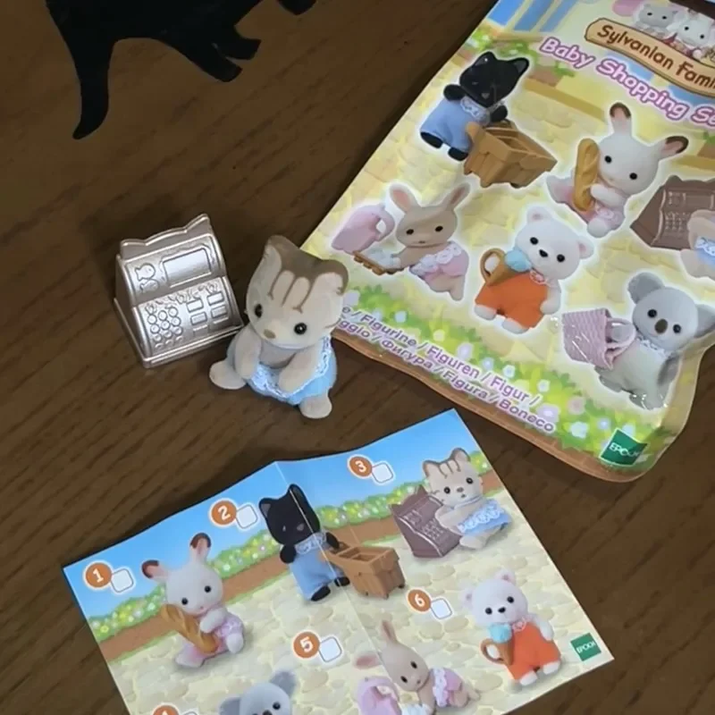 シルバニアファミリー Ternurines 女の子のおもちゃガールフィギュア子供のおもちゃキャリコクリッターズアニメかわいい赤ちゃんショッピングフェスティバルブラインドバッグ