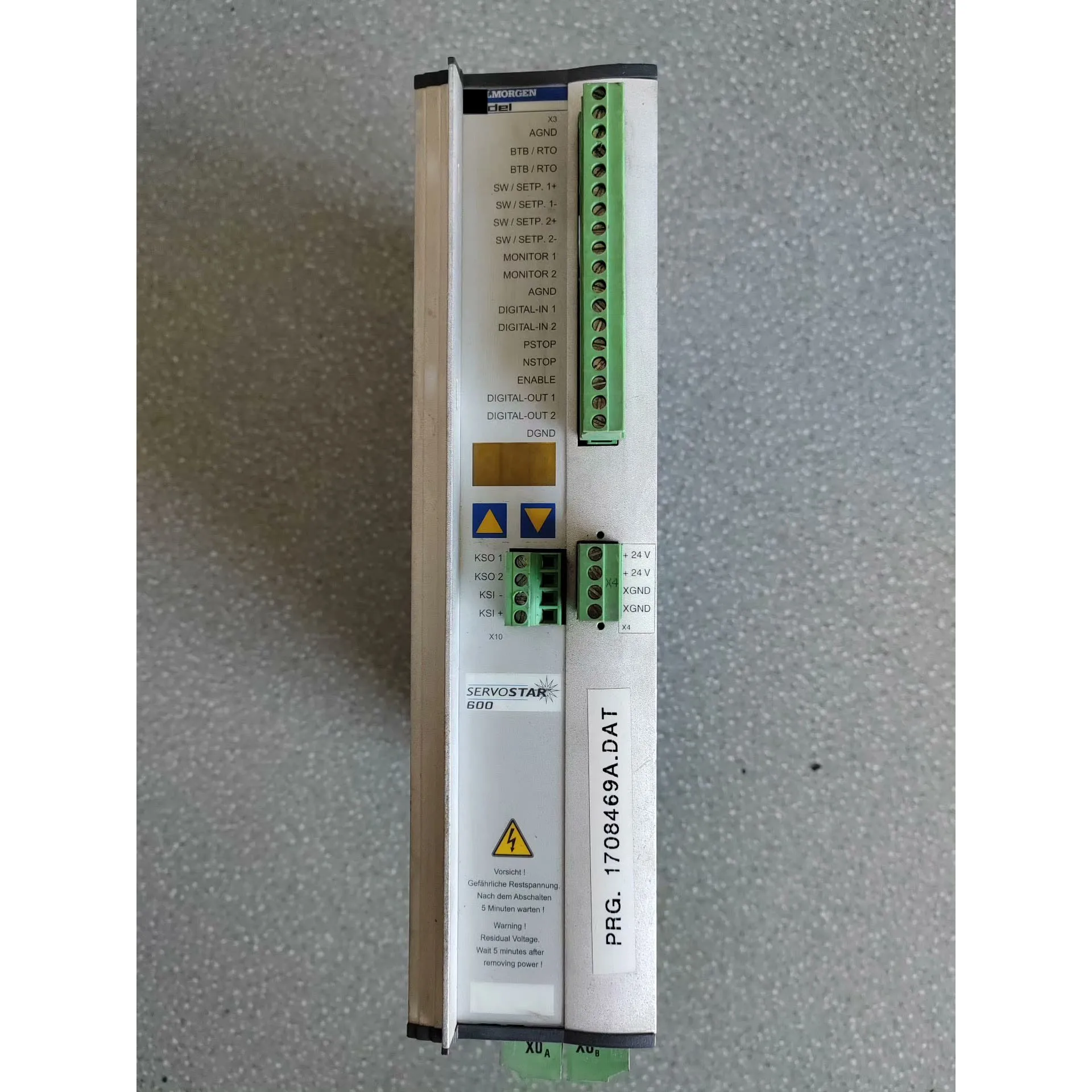 

SERVOSTAR 610-AS S61001 SERVO DRIVE