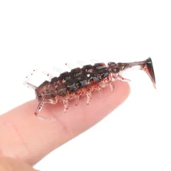 10 szt. Miękkie silikonowe przynęty kawałek sztuczny sprzęt przynęta 3.5cm towary do wędkowania wędkarstwo morskie Rockfishing Swimbait woblery