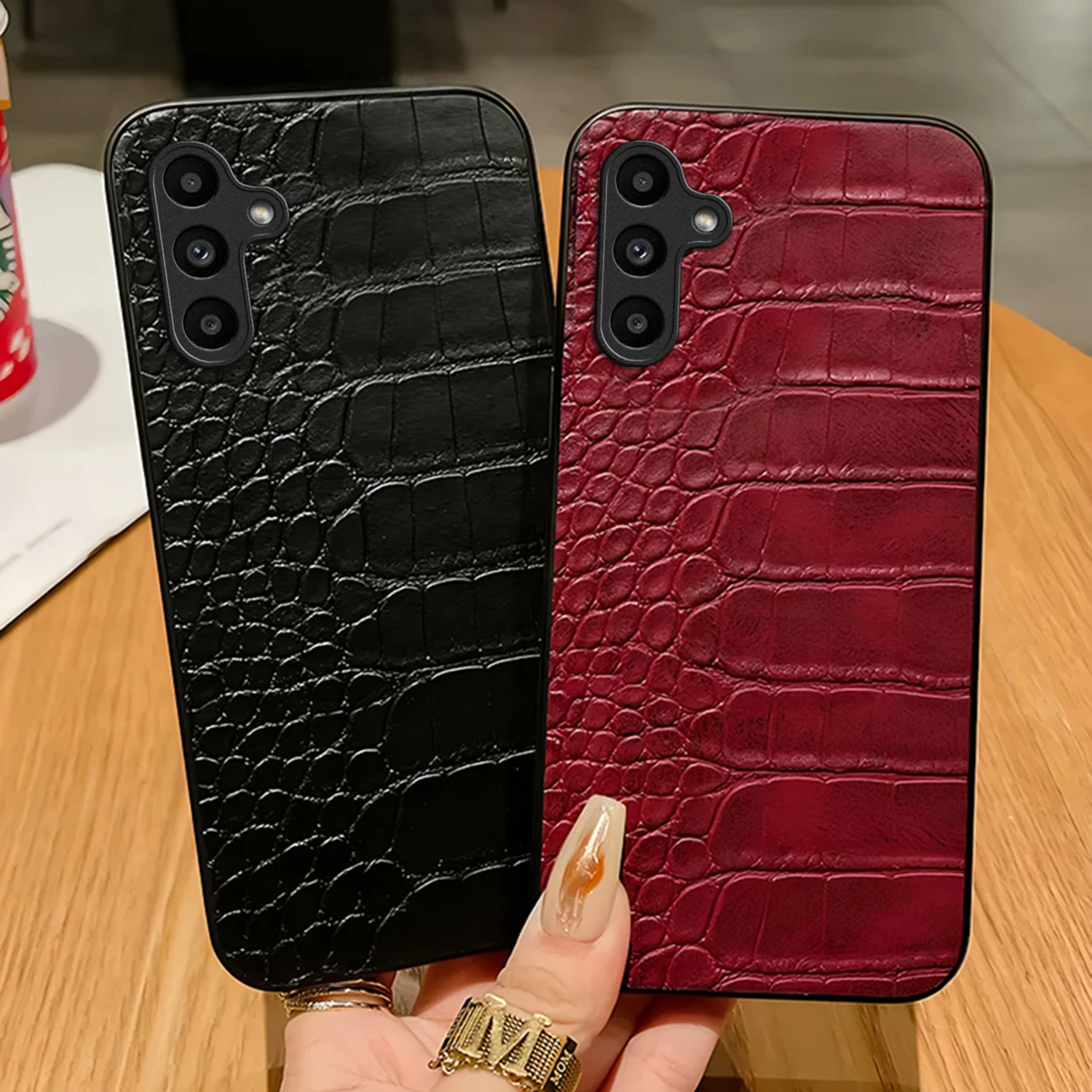 REDVAG Brand for Samsung Galaxy A15 5g 4g Case Luxury Shockproof Phone A15 Samsung Artificial Leather Supercar Suede Cases Cover