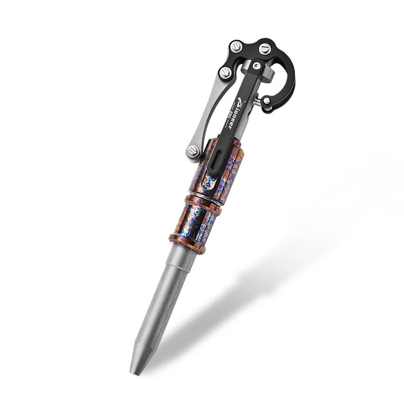 EDC Titanium Alloy Pen With Collection Writing Multi-functional Portable Outdoor EDC Tools