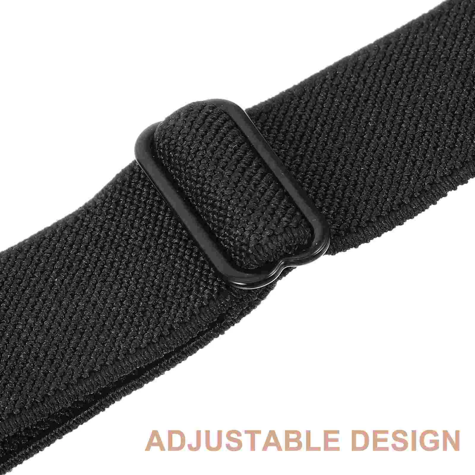 Watch Band Nylon Watchband Fashion Strap Adjustable Wrist Black Adults Mens Bands Women's Miss