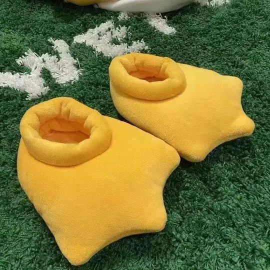Unisex Animal Slippers, Duck Dinosaur Paw Feet Claws, Funny Plush Warm House Shoes, Cozy Cartoon Couple Gifts for Women Men Home