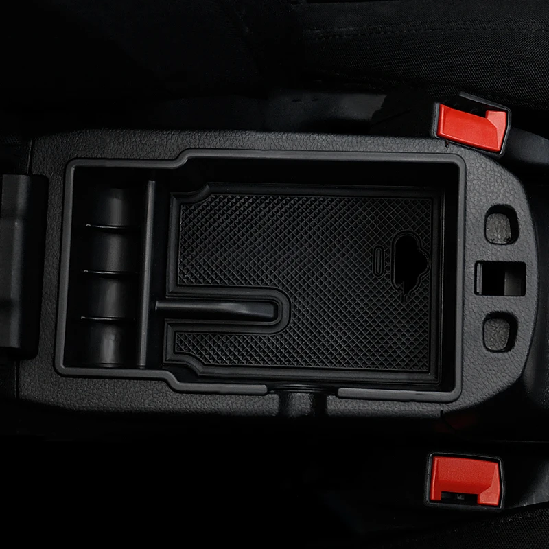 For Jeep Renegade BU 2015 2016 2017 2018 2019 2020 2021 2022 2023 2024 2025 Car Central Armrest Box Storage Tray Accessories