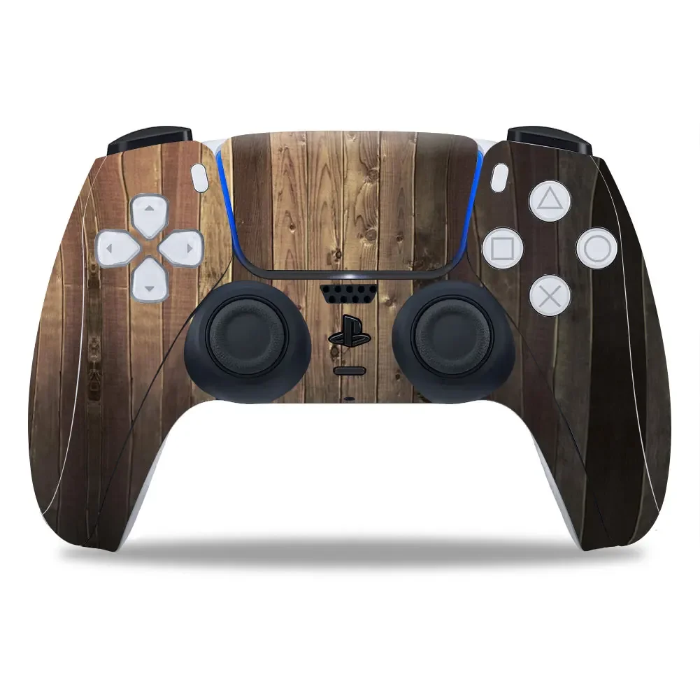 2PCS/Set Woods designs Protective skin Cover Sticker For PS5 Controller Skin